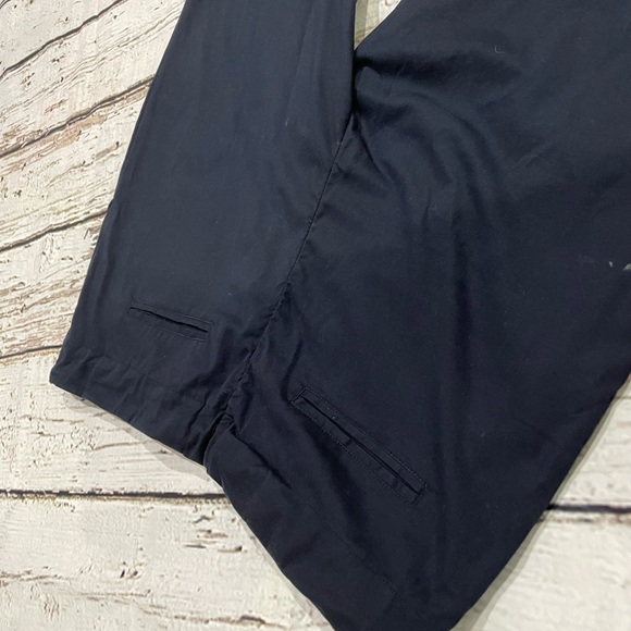 The Silted Company, large, navy blue pants, drawstring waist. - Picture 4 of 11